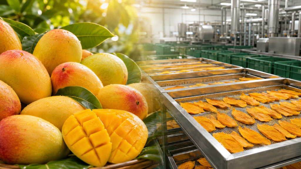 Heat-Pump Drying vs Freeze-Drying Mango