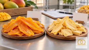 Soft dried mango vs freeze dried mango comparison for wholesale buyers